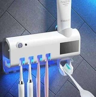 porta escova de dentes e creme dental